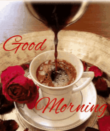 Good Morning Coffee GIF - Good Morning Coffee Pour Coffee GIFs