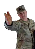 a man in a us army uniform has the name reilly on his uniform