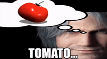 Dante Thinking Of Tomato Tomato GIF - Dante Thinking Of Tomato Tomato Dante GIFs