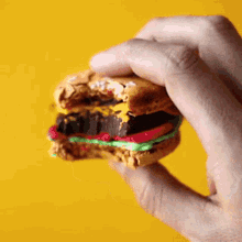 Hamburger Macaron GIF - Hamburger Macaron Yummy GIFs
