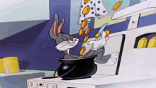 Bugs Bunny Rabbit Stew GIF - Bugs Bunny Rabbit Stew Cooking GIFs