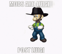 Mod Luigi Post Luigi GIF - Mod Luigi Post Luigi GIFs