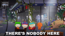 Theres Nobody Here Eric Cartman GIF