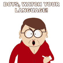 boys watch your language south park s5e2 it hits the fan watch your mouth