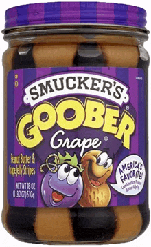 goober grape peanut butter peanut butter jelly time pbj