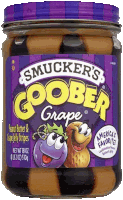 Goober Grape Sticker - Goober Grape Peanut Butter Stickers