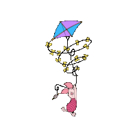 Kite Flying Sticker