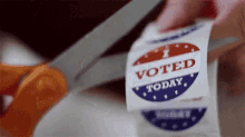 Vote Sticker I Voted GIF - Vote Sticker I Voted Voting GIFs