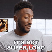 It'S Not Super Long Marques Brownlee GIF - It'S Not Super Long Marques Brownlee It'S Not Too Lengthy GIFs