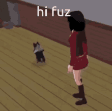 Hi Fuz Fuz Is Awesome GIF - Hi Fuz Fuz Is Awesome Fuz Is Hot GIFs