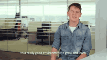 Really Good Environment Interview GIF - Really Good Environment Interview Wink GIFs