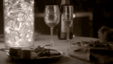 Enzo And Bonnie Dinner And Romance GIF - Enzo And Bonnie Dinner And Romance Enzo St John GIFs