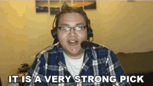 It Is A Very Strong Pick Caleb Sullivan GIF