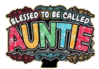 Auntie Sticker - Auntie Stickers
