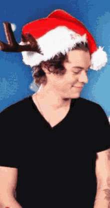 Harry Styles Christmas GIF
