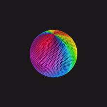 Colourful Ball Light Ball GIF - Colourful Ball Light Ball Neon Ball GIFs