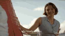 So Lovely On You Trudy Cooper GIF - So Lovely On You Trudy Cooper The Right Stuff GIFs