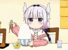 Anime Hungry GIF