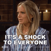 Its A Shock To Everyone Abby Newman Abbott Chancellor GIF - Its A Shock To Everyone Abby Newman Abbott Chancellor The Young And The Restless GIFs