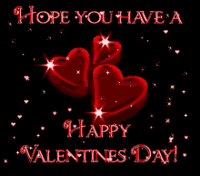 Happy Valentines Day Hearts GIF - Happy Valentines Day Hearts Red GIFs