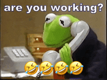 You Working Are You Working GIF - You Working Are You Working On The Phone GIFs