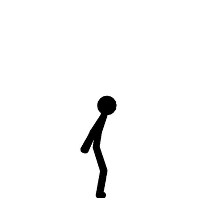 Suicide Backflip Stickman GIF