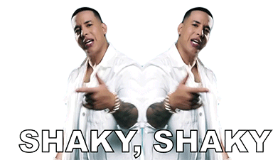 Shaky Shaky Daddy Yankee Sticker - Shaky Shaky Daddy Yankee Menearse Stickers