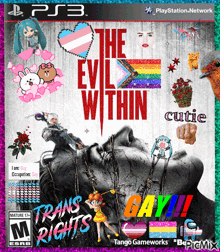 a ps3 game called the evil within has a mature rating