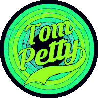 Tom Petty Logo Sticker - Tom Petty Logo Music Stickers