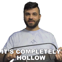 Its Completely Hollow Andrew Baena Sticker - Its Completely Hollow Andrew Baena Its Completely Empty Stickers