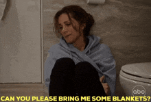 Station 19 Carina Deluca GIF - Station 19 Carina Deluca Can You Please Bring Me Some Blankets GIFs