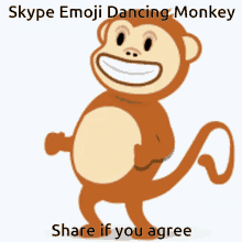 Monkey Skype GIF - Monkey Skype Emoji GIFs