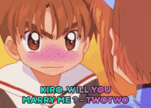Kiro Marry Me GIF