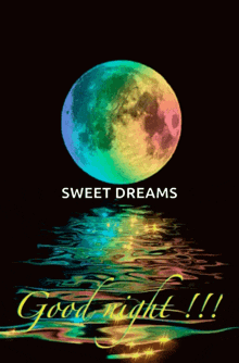 Sweet Dreams Good Night GIF - Sweet Dreams Good Night Moon GIFs