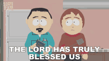 The Lord Has Truly Blessed Us With Another Beautiful Day Randy Marsh GIF - The Lord Has Truly Blessed Us With Another Beautiful Day Randy Marsh Sharon Marsh GIFs