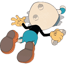devastated mugman the cuphead show grieving wailing