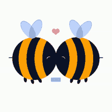 Bee Mine Mr And Mrs Bee GIF - Bee Mine Mr And Mrs Bee Bee GIFs