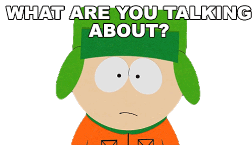 What Are You Talking About Kyle Broflovski Sticker - What Are You Talking About Kyle Broflovski South Park Stickers