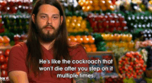 Colorful Insults GIF - Masterchef James Cockroach GIFs