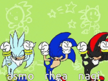 Friend Group Sonic GIF