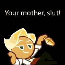 Cookie Run Sparkling Cookie GIF - Cookie Run Sparkling Cookie Your Mom GIFs