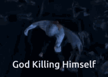 God Killing Himself Blank Suit GIF - God Killing Himself Blank Suit Blank GIFs