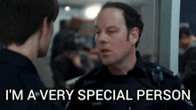 a police officer says i 'm a very special person to another man