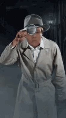Looking Inspector GIF - Looking Inspector Im Watching You GIFs