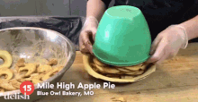 Mile High Apple Pie Dessert GIF