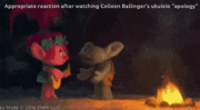 Ukulele Colleen Ballinger GIF - Ukulele Colleen Ballinger Reaction GIFs