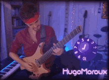 Hugo Moroux Twitch GIF - Hugo Moroux Twitch Guitar Play GIFs