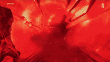 a red background with the letter n in the upper right corner
