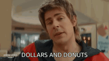 Dollars And Donuts Christian Lemon GIF - Dollars And Donuts Christian Lemon My Best Friends Exorcism GIFs