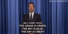Bill Cosby Jokes Jimmy Fallon GIF - Bill Cosby Jokes Jimmy Fallon Bill Cosby GIFs